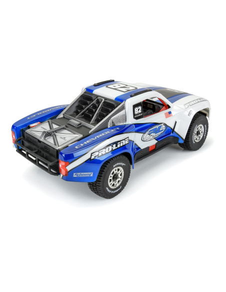 1-16 Pre-Cut 2019 Chevy Silverado Trophy Truck Clear Body: GROM
