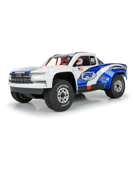 1-16 Pre-Cut 2019 Chevy Silverado Trophy Truck Clear Body: GROM