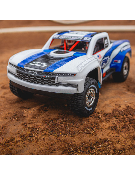 1-16 Pre-Cut 2019 Chevy Silverado Trophy Truck Clear Body: GROM