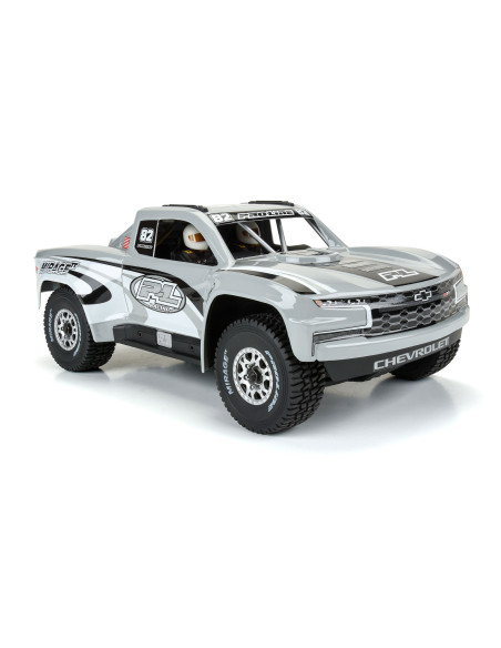 1-16 Pre-Cut 2019 Chevy Trophy Truck Tough-Color Gray Body: GROM