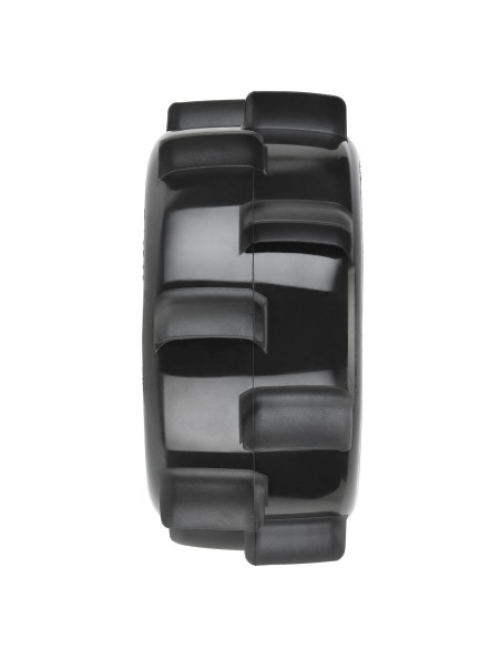 1-8 Sand Paw HP BELTED F-R 3.8" MT Tires Mounted 17mm Black Raid (2)