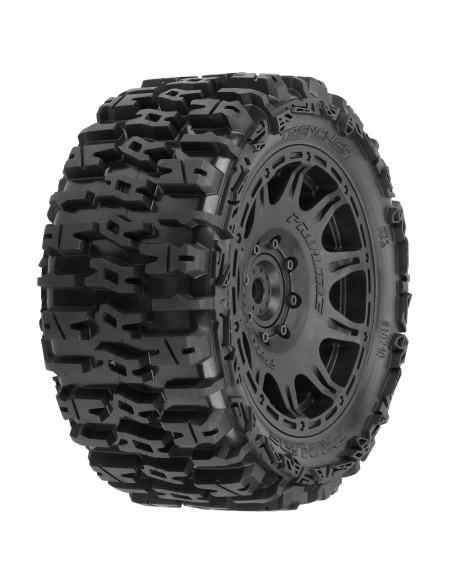 1-6 Trencher F-R 5.7” Tires Mounted 24mm Black Raid 8x48 Hex (2)