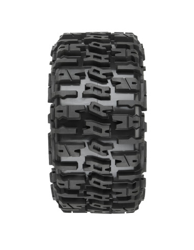 1-6 Trencher F-R 5.7” Tires Mounted 24mm Black...