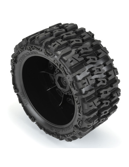 1-6 Trencher F-R 5.7” Tires Mounted 24mm Black Raid 8x48 Hex (2)