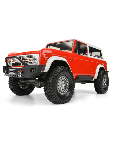 1-10 1973 Ford Bronco Clear Body 12" (305mm) Wheelbase Crawlers