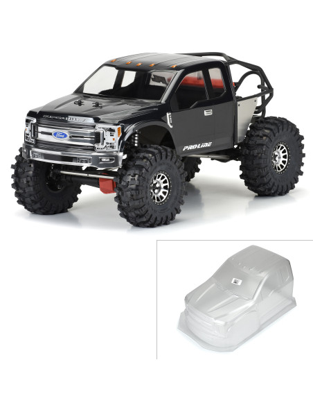 1-6 2017 Ford F-250 Super Duty Cab-Only Clear Body: SCX6