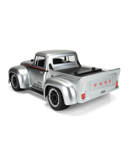 1-10 1956 Ford F-100 Pro-Touring Street Truck Clear Body