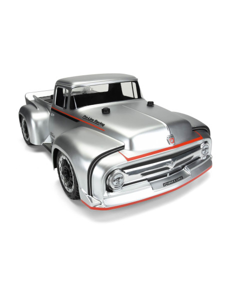 1-10 1956 Ford F-100 Pro-Touring Street Truck Clear Body
