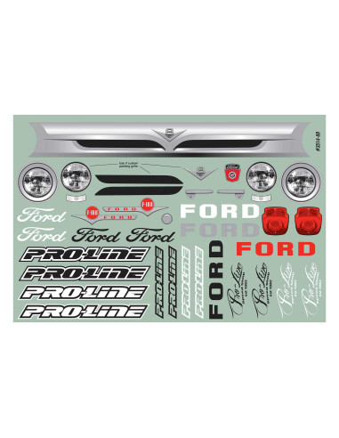 1-10 1956 Ford F-100 Pro-Touring Street Truck...