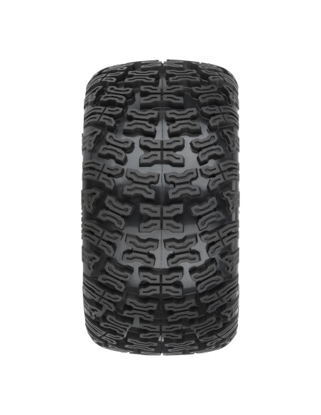 1-10 Bonesaw F-R 2.8" MT Tires Mounted 12mm-14mm Black Raid (2)