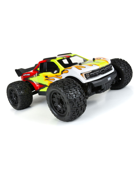 1-10 Bonesaw F-R 2.8" MT Tires Mounted 12mm-14mm Black Raid (2)
