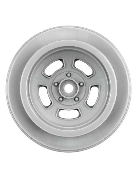 1-10 Slot Mag Drag Spec Rear 2.2"-3.0" 12mm Drag Wheels (2) Gray