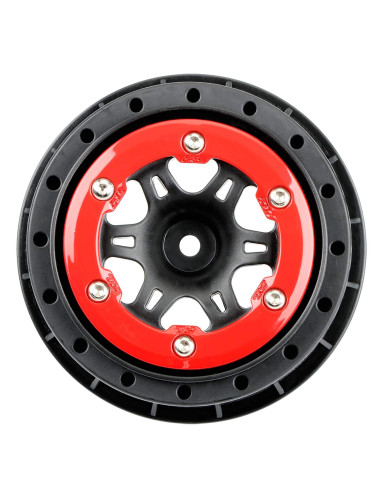 1-10 Split Six Rear 2.2"-3.0" 12mm Short Course...