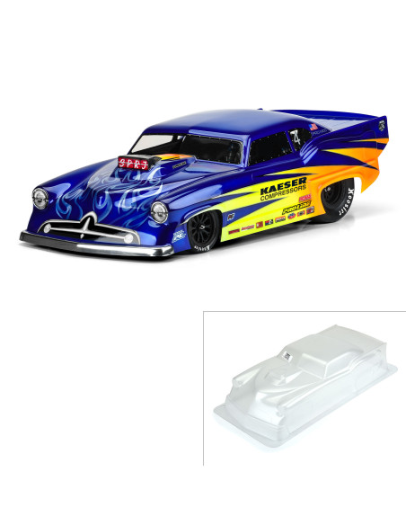 1-10 Super J Pro-Mod Clear Body: Drag Car