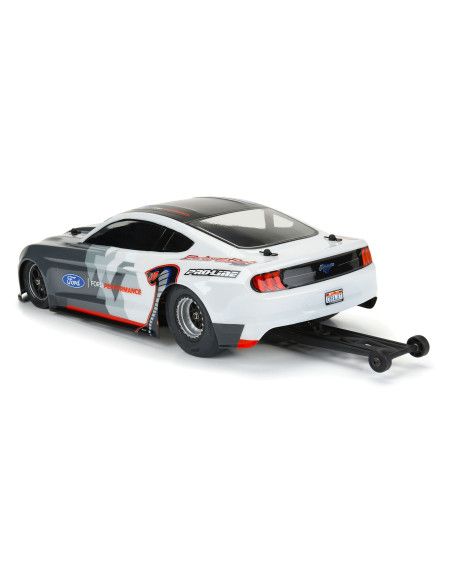 1-16 2021 Ford Mustang Cobra Jet Clear Body: Losi Mini Drag Car