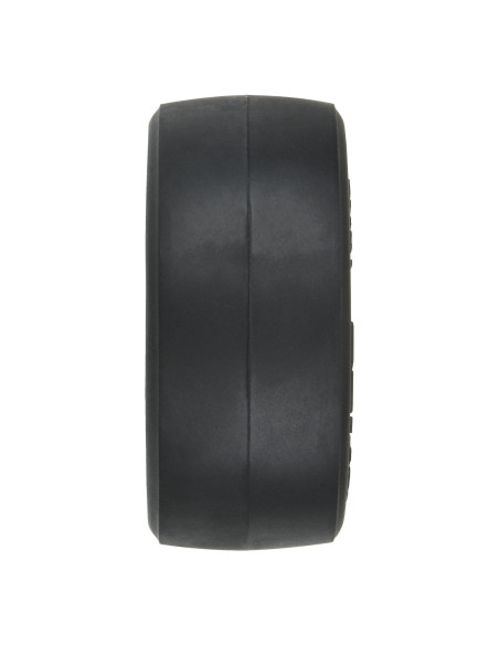 1-16 Reaction HP No-Prep BELTED Rear Tires (2): Losi Mini Drag