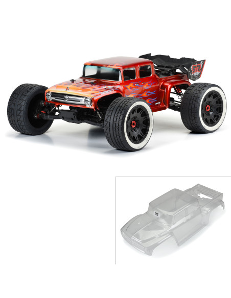 1-5 Pre-Cut 1956 Ford F-100 Clear Body: Kraton 8S