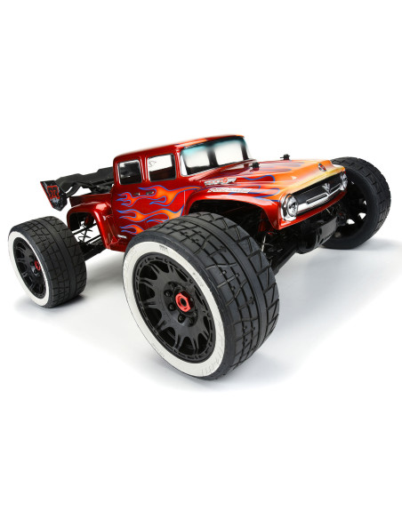 1-5 Pre-Cut 1956 Ford F-100 Clear Body: Kraton 8S