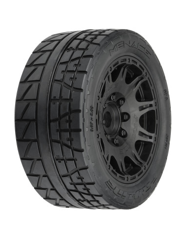 1-6 Menace HP BELTED F-R 5.7" MT Tires Mounted...