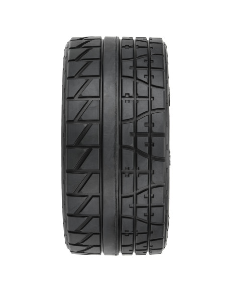 1-6 Menace HP BELTED F-R 5.7" MT Tires Mounted 24mm Blk Raid (2)