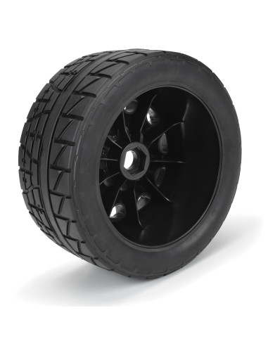 1-6 Menace HP BELTED F-R 5.7" MT Tires Mounted...