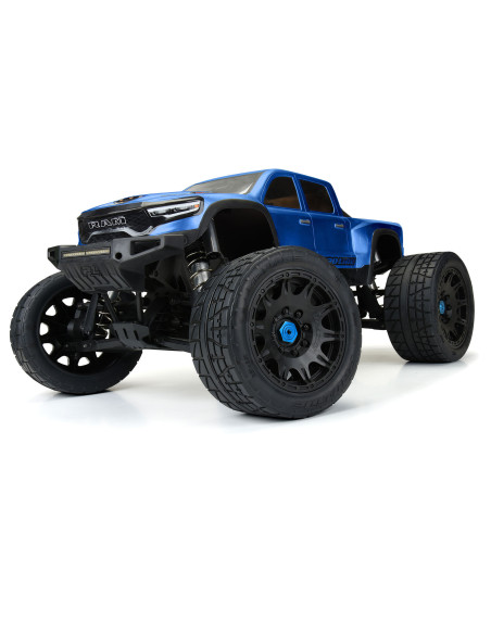 1-6 Menace HP BELTED F-R 5.7" MT Tires Mounted 24mm Blk Raid (2)