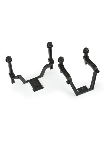 1-8 Extended Front-Rear Body Mounts: MAXX