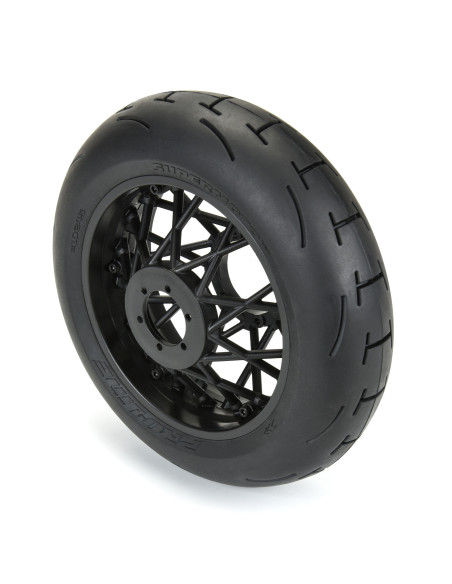 1-4 Supermoto 2.0 S3 Rear Tire MTD Black Supermoto Wheel: MX-SM