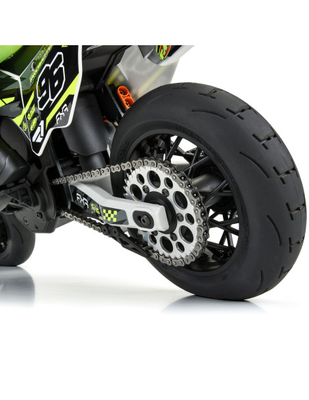 1-4 Supermoto 2.0 S3 Rear Tire MTD Black Supermoto Wheel: MX-SM