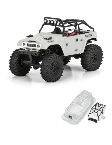 1-24 1979 Toyota Land Cruiser FJ40 Clear Body...