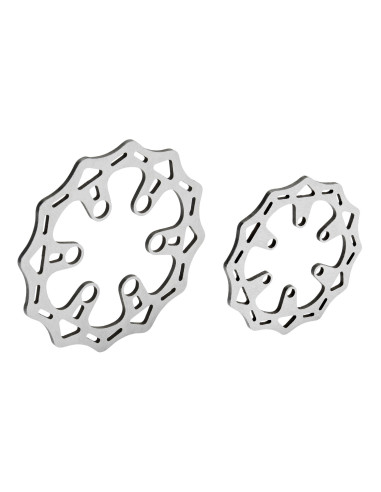 1-4 Euro Style Steel F-R Brake Rotor Set:...