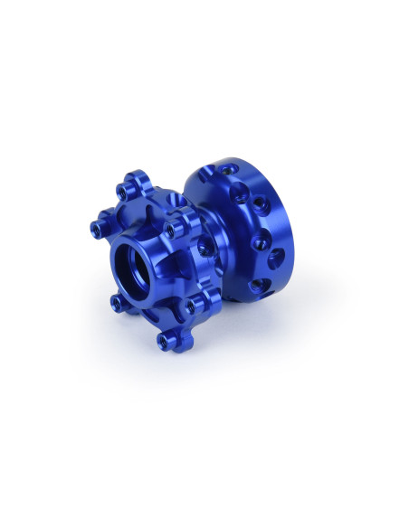1-4 Pro-Spec Aluminum Front Hub Blue: Promoto-SM