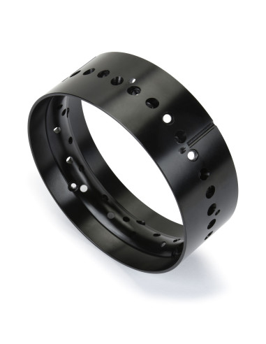 1-4 Pro-Spec Aluminum Rear Rim Black: Promoto-SM