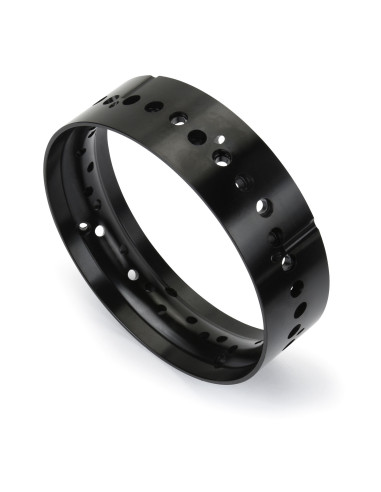 1-4 Pro-Spec Black Aluminum Front Rim: Promoto-SM