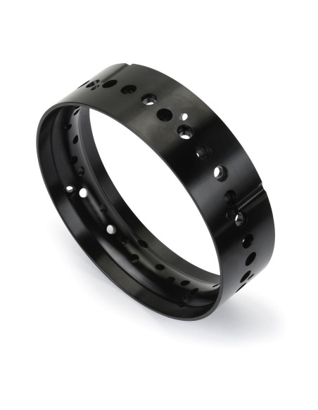 1-4 Pro-Spec Black Aluminum Front Rim: Promoto-SM