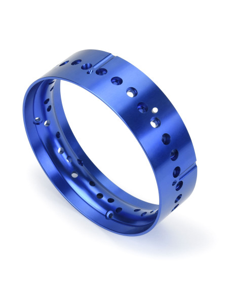 1-4 Pro-Spec Blue Aluminum Front Rim: Promoto-SM