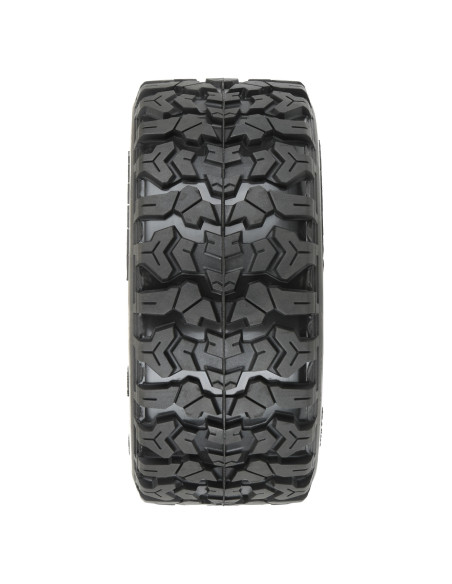 1-10 Jaeger HP BELTED F-R 2.8" MT Tires MTD 12mm-14mm Black Raid (2)