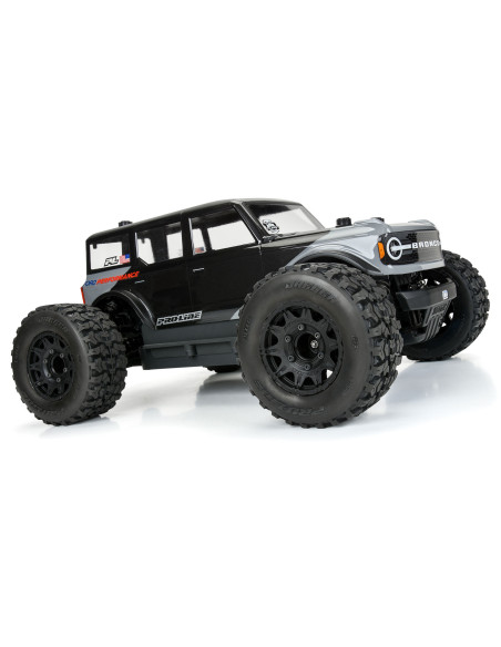 1-10 Jaeger HP BELTED F-R 2.8" MT Tires MTD 12mm-14mm Black Raid (2)