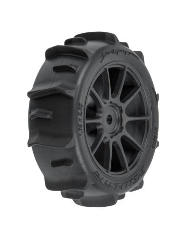1/14 Dumont F/R Tires MTD 12mm Black Mach-10...