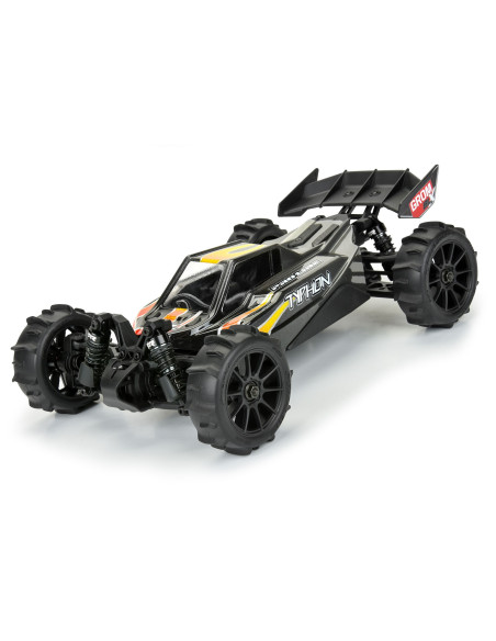 1/14 Dumont F/R Tires MTD 12mm Black Mach-10 (4): Typhon GROM