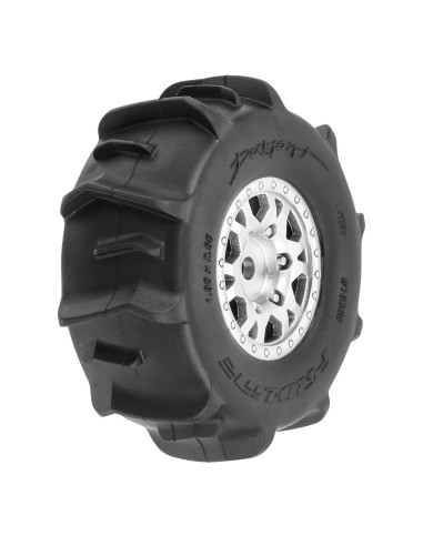 1-16 Dumont F-R Tires MTD 12mm Black Impulse...
