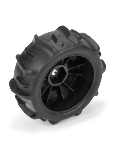 1-16 Dumont F-R Tires MTD 12mm Black Impulse...