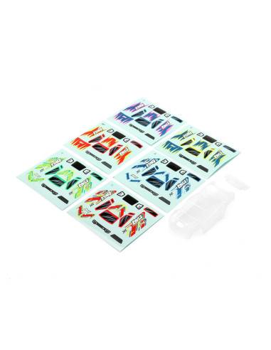 Axis T Body  Pro-Line OE  Spoiler  Stickers...