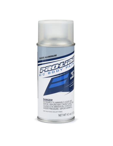 Pro-Line RC Body Spray Paint - Silver Aluminum
