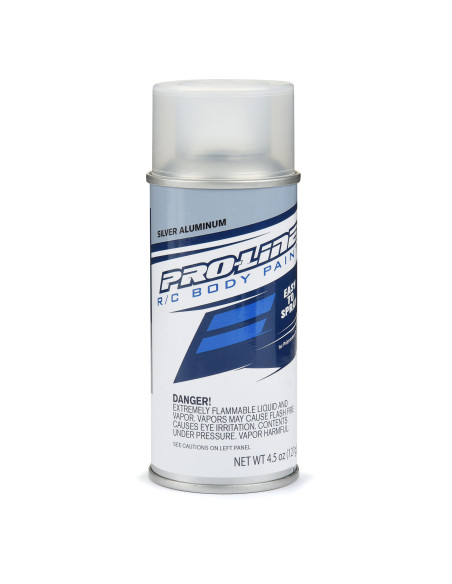 Pro-Line RC Body Spray Paint - Silver Aluminum