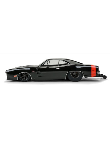 1-10 1970 Dodge Charger Clear Body: Drag Car