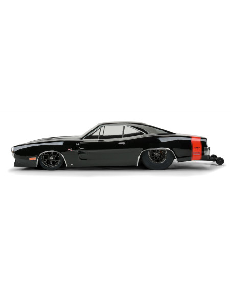 1-10 1970 Dodge Charger Clear Body: Drag Car