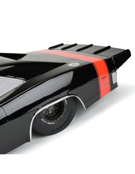 1-10 1970 Dodge Charger Clear Body: Drag Car