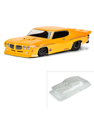 1-10 1970 Pontiac GTO Judge Clear Body: Drag Car
