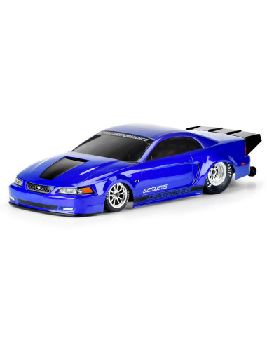 1-10 1999 Ford Mustang Clear Body: Drag Car